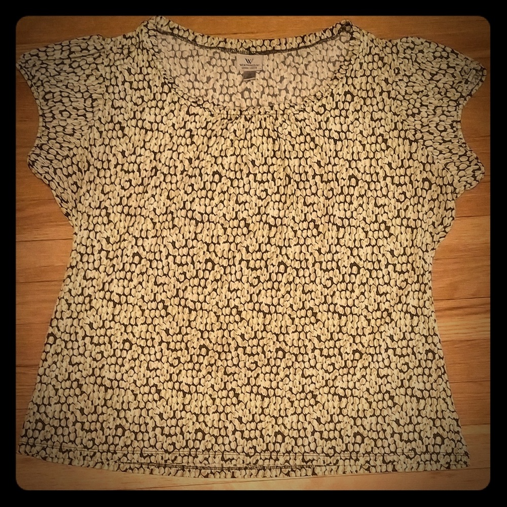 Ladies Worthington patterned top